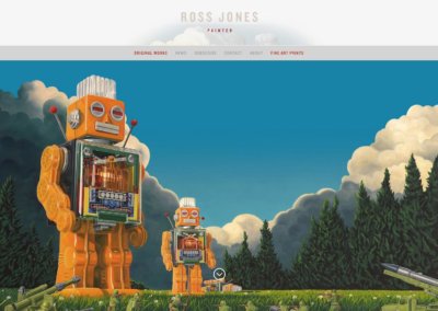 Jones the Painter website